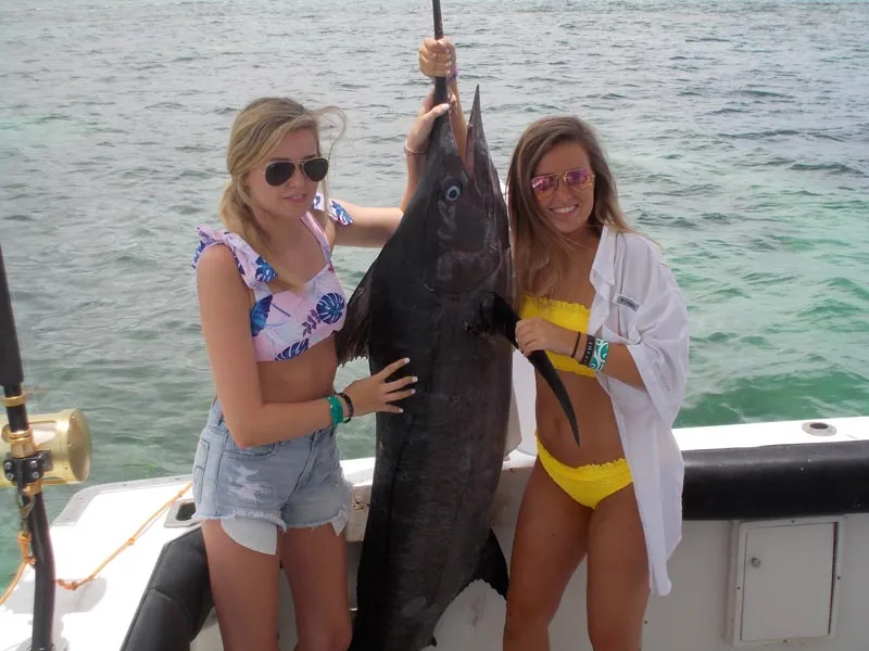 The fight was real - but this Marlin couldn't escape girl power