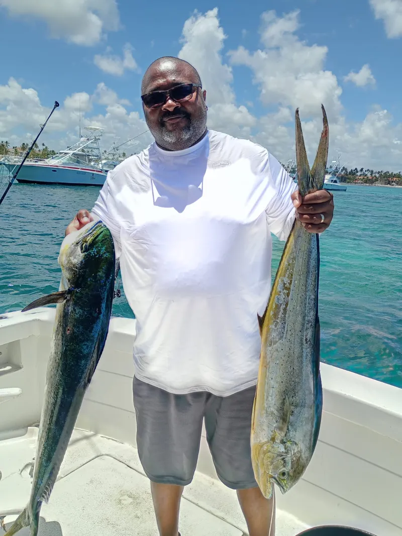 Punta Cana fishing - Mahi Mahi catch with Gone Fishing Punta Cana