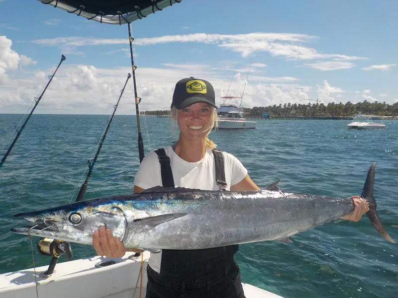 Punta Cana fishing - Wahoo catch with Gone Fishing Punta Cana